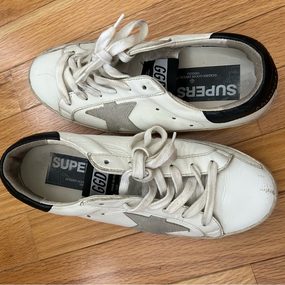 Classic Golden Goose Super-Star Sneakers. Size 36 - Picture 4 of 17
